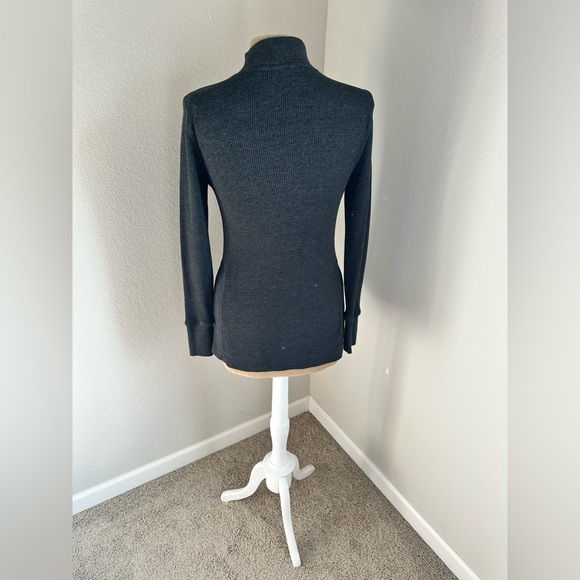 Mono b woman’s grey mock neck  tunic , size S - Picture 4 of 5